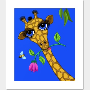Little Giraffe Posters and Art